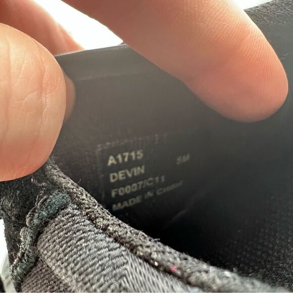 Coach Black Lace Up Sneaker “Devin” - Picture 6 of 6